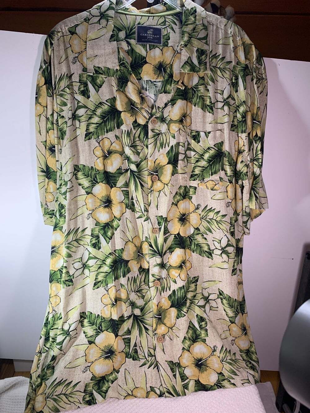 Caribbean Joe Men’s XXL Hawaiian Shirt